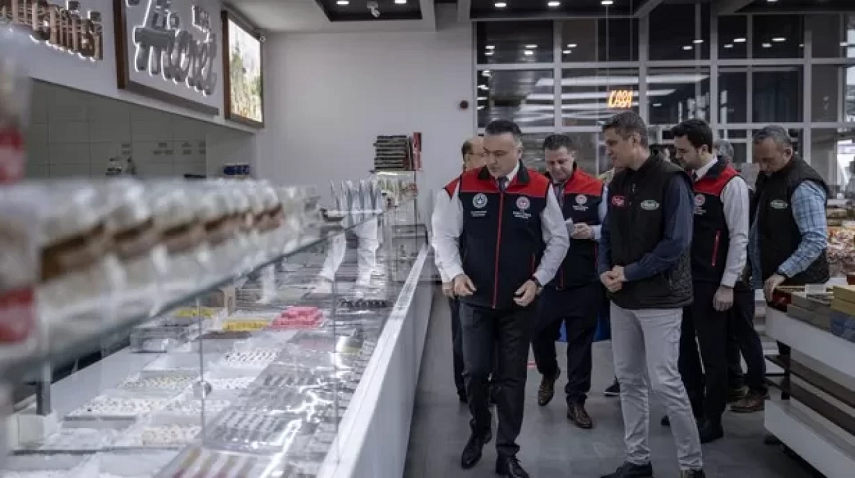 Bakanlıktan bayram öncesi tatlı ve şekerleme iş yerlerinde denetim