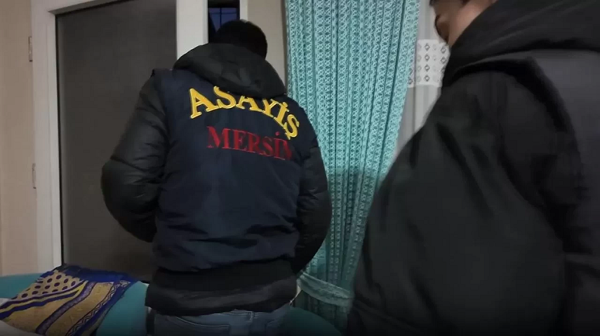 Mersin’de “şafak” operasyonunda 91 gözaltı
