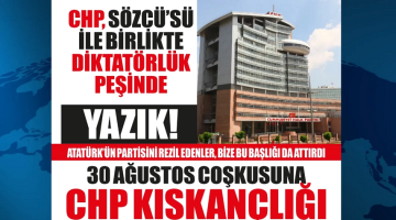 CHP, 30 Ağustos’u kutuplaştırdı, kutlamaları sabote etti! Bu kadarına da pes!