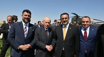 Malazgirt’te Bahçeli’ye sıcak karşılama! Başkan Türker teşekkürlerini iletti