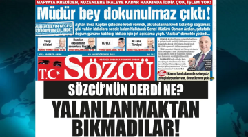 Sözcü gazetesi Halkbank’a taktı! Banka yalanlamaktan bıktı