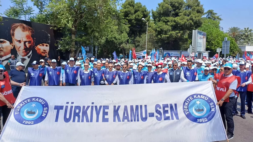 Türkiye Kamu-Sen Genel Başkanı Kahveci: “Türk memurunun teminatı Türkiye Kamu-Sen’dir”