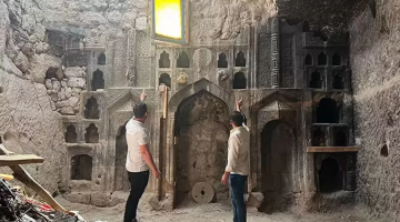 Vatandaşın odunluğundan 600 yıllık ibadethane çıktı