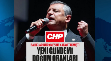 Balıkların ürkmesinden gocunan Özgür Özel’in gündemi, bu sefer doğum oranları oldu!