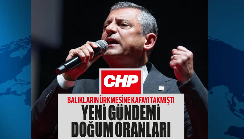 Balıkların ürkmesinden gocunan Özgür Özel’in gündemi, bu sefer doğum oranları oldu!