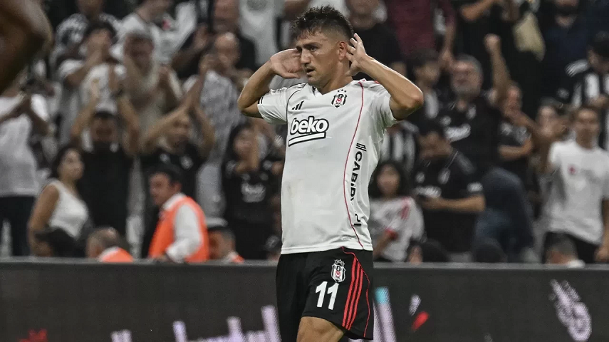 Beşiktaş, son dakikada Cengiz ile güldü |Süper Lig’de Beşiktaş 2-1 Başakşehir