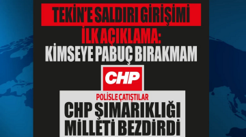 CHP’nin marjinal partilerden farkı kalmadı: Polisle çatıştılar, il binasına giden Gürsel Tekin’e saldırdılar!