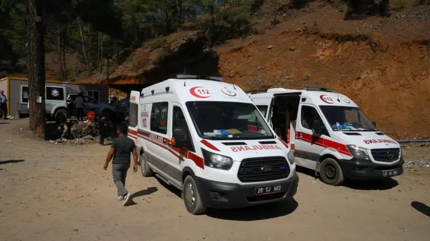 Denizli’de maden ocağında göçük: 2 işçiye ulaşılması için çalışmalar sürüyor