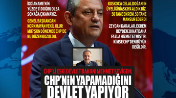 Eski Devlet Bakanı CHP’li Mehmet Sevigen, Özgür Özel’i suçladı: SENDEN KORKMUYORLAR! İDDİALARIN %1’İ DOĞRUYSA EĞER….
