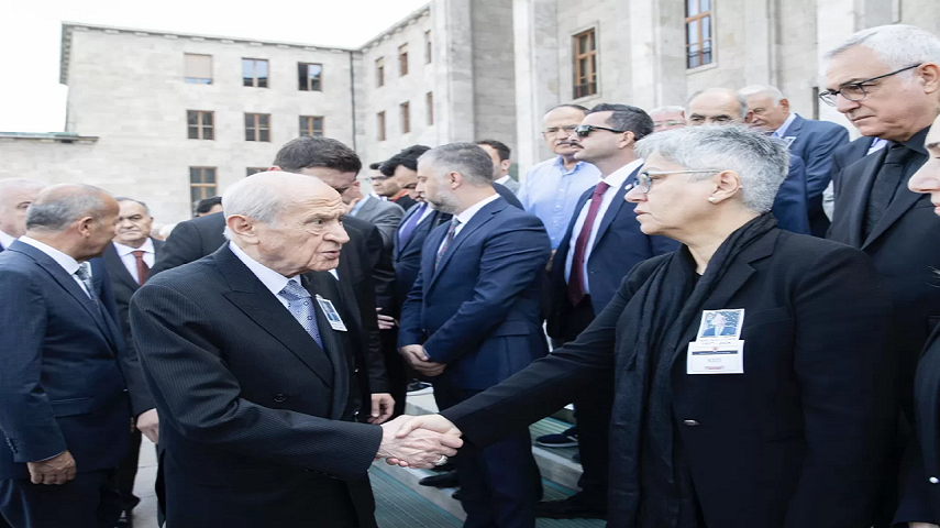 Lider Bahçeli, Eski Bakan Agah Oktay Güner’in cenaze törenine katıldı