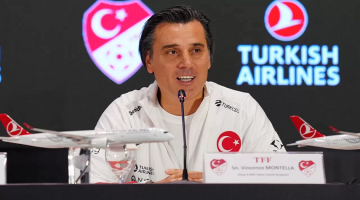 A Milli Futbol Takımı Teknik Direktörü Vincenzo Montella: “Hedefimiz ikinciliği garantilemek”