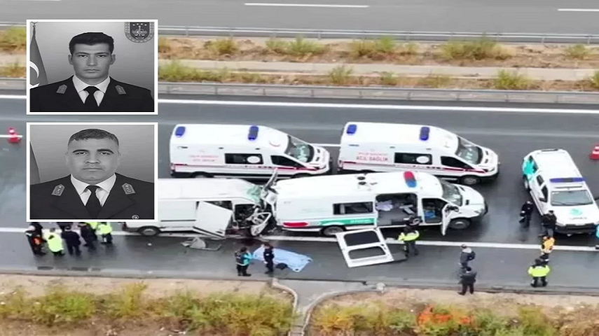 Aksaray’da jandarma aracına minibüs çarptı: 2 jandarma şehit oldu, 2 vatandaş hayatını kaybetti