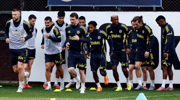 Fenerbahçe, Fatih Karagümrük maçı hazırlıklarını sürdürüyor