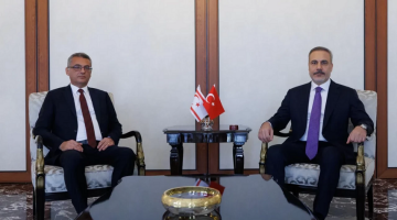 Bakan Fidan, KKTC Cumhurbaşkanı Erhürman ile Ankara’da görüştü