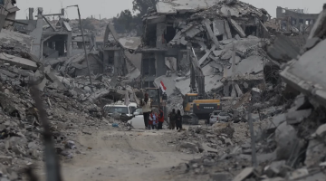 Gazze’de İsrailli esirlerin cesetlerini arama çalışmaları sürüyor