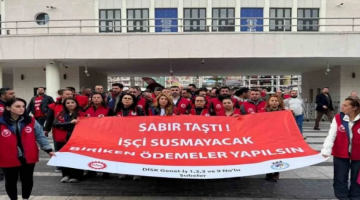 İzmir’de sabır taştı: 3 aydır biriken ücretler için direniş sürüyor