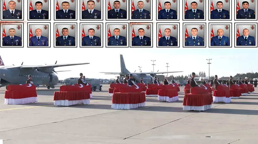 Kahraman şehitlerimize son görev