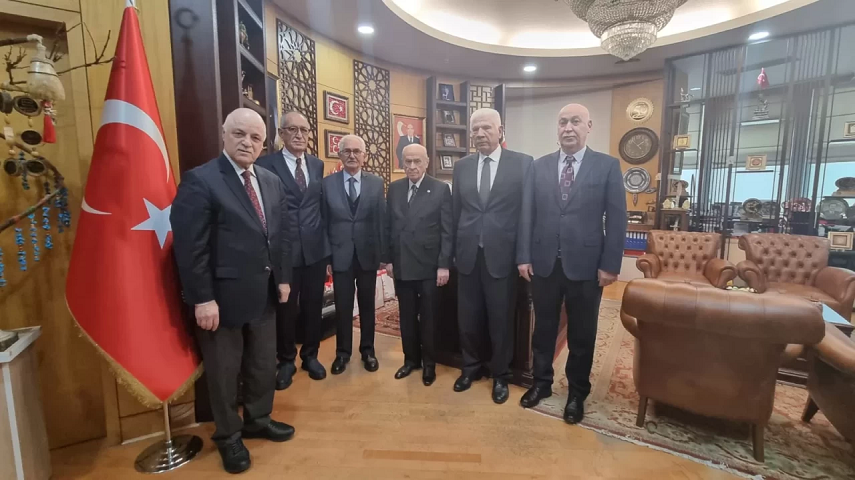 Parlamenterler Derneği’nden MHP Lideri Devlet Bahçeli’ye ziyaret!