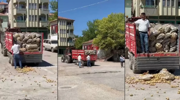 Patatesleri sokağa döken CHP’li başkan, yediği cezanın ardından bakan yardımcısına hakaret etti!
