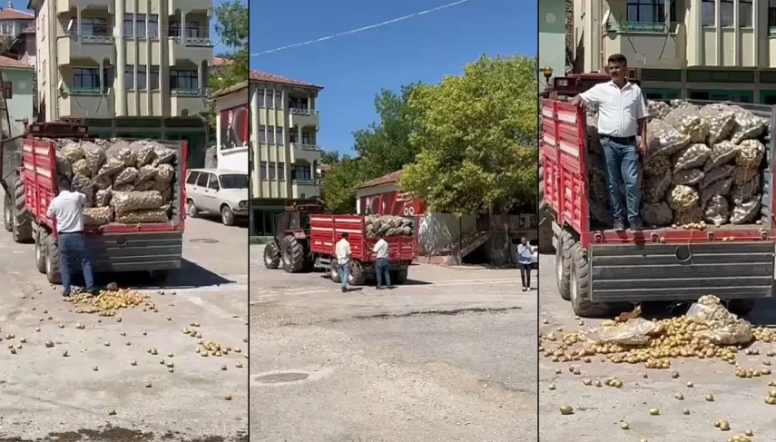 Patatesleri sokağa döken CHP’li başkan, yediği cezanın ardından bakan yardımcısına hakaret etti!