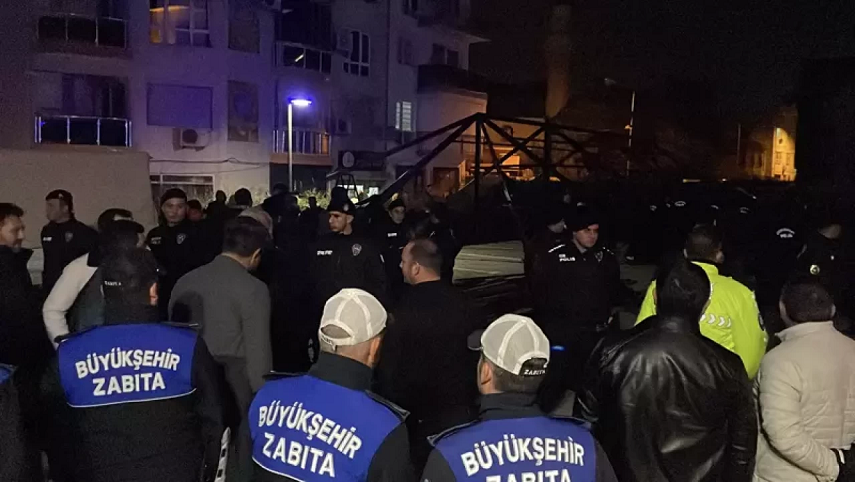 CHP’li Kuşadası Belediyesi’nden kaçak yapı skandalı: Aydın Büyükşehir yıkıma gitti, direniş yaşandı