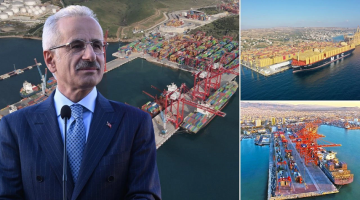 Limanlarda tarihi rekor! Aralık ayında 49,8 milyon ton yük elleçlendi