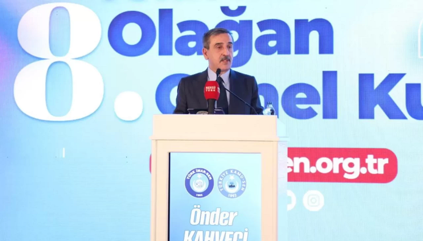 Türkiye Kamu-Sen Genel Başkanı Önder Kahveci: ‘Türk İmar-Sen bu sene yetkili sendika olacak’