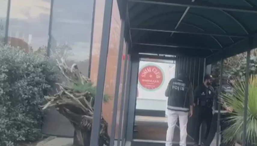 Bebek’te spor salonuna şok narkotik baskını! Ekipler her yeri arıyor