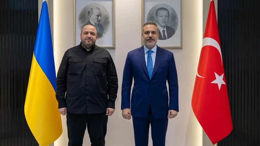 Dışişleri Bakanı Hakan Fidan’dan kritik görüşme: Ukrayna Ulusal Güvenlik Sekreteri Umerov ile görüştü