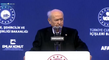 MHP Lideri Devlet Bahçeli Osmaniye’den seslendi: Biz Cumhur İttifakıyız, onların imkansızı bizim mümkünümüz