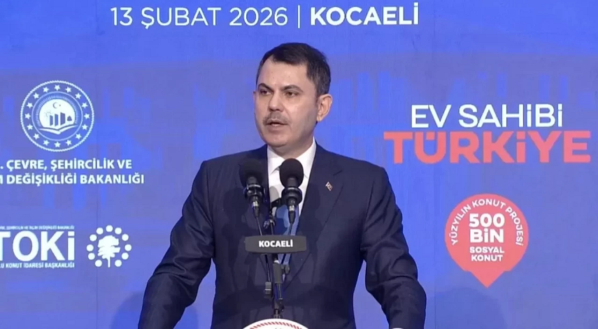 Murat Kurum Kocaeli’de konuştu: “455 bin konut bitti, yalan siyaseti çöktü”