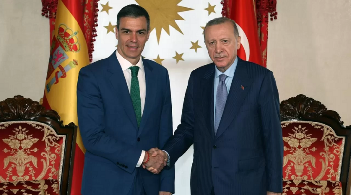 Cumhurbaşkanı Erdoğan, İspanya Başbakanı Sanchez ile görüştü