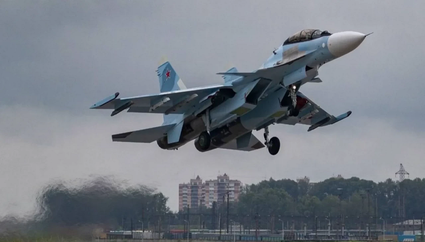 Kırım’da semalarında dehşet: Rus savaş uçağı eğitimde düştü