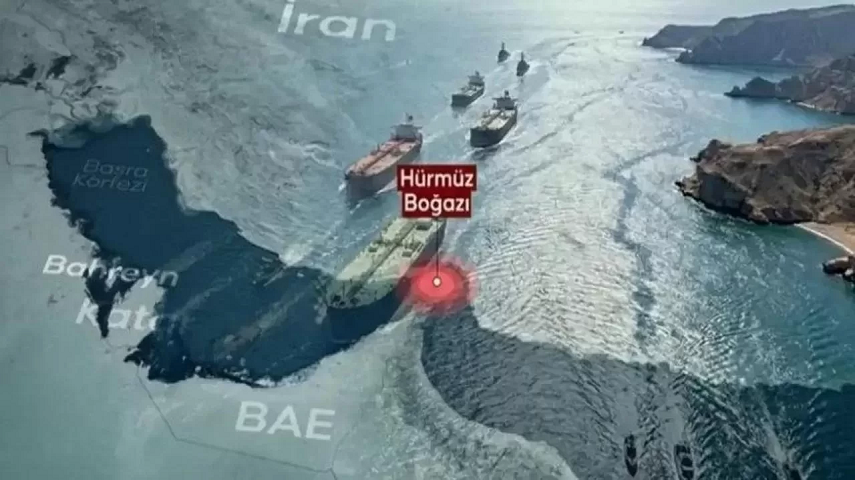 Savaşta bir ilk gerçekleşti! O gemi Hürmüz Boğazı’ndan geçti..
